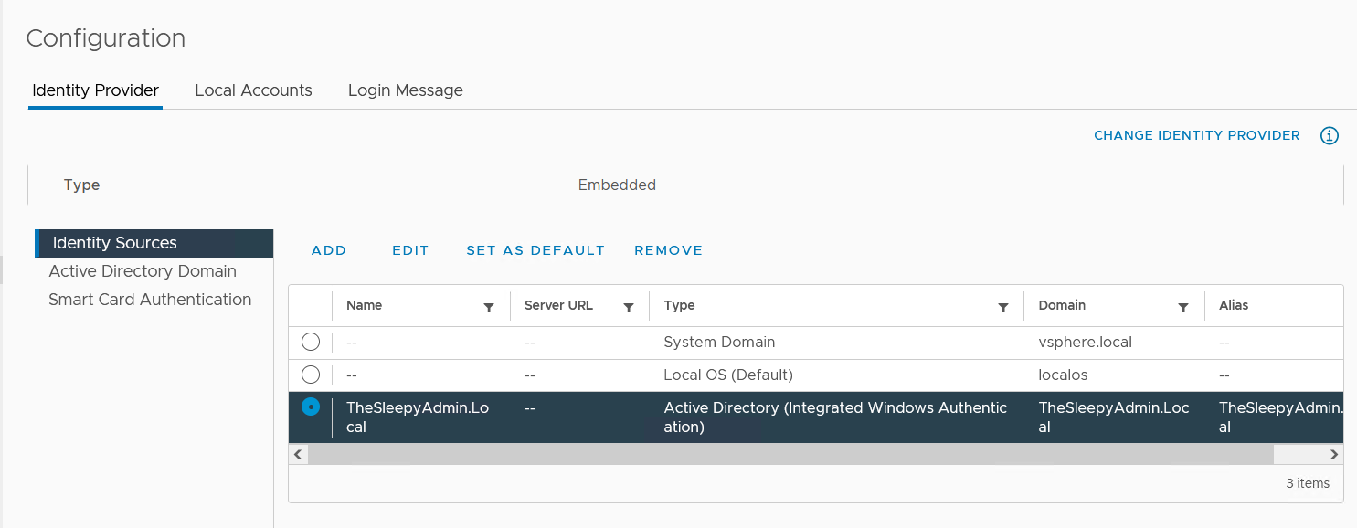 Migrate from Active Directory Integrated Windows Authentication VMware ...