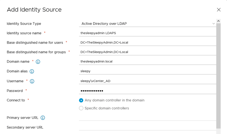 Migrate from Active Directory Integrated Windows Authentication VMware ...