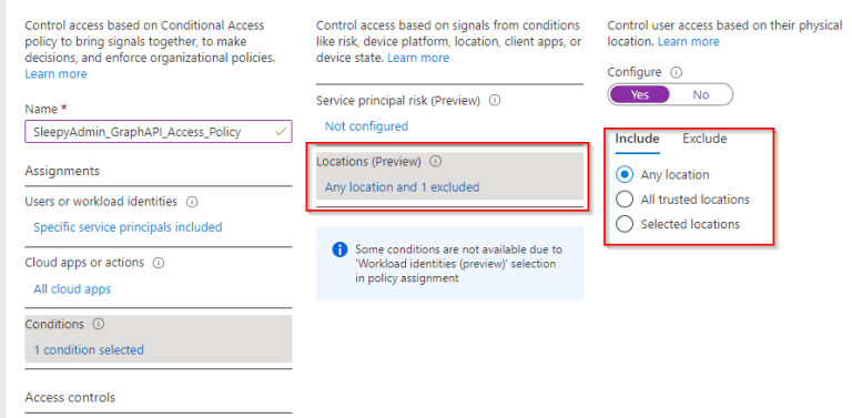 Microsoft Graph: Restrict Access Using Conditional Access Policy ...