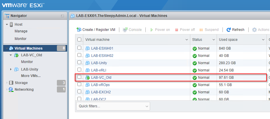 Upgrading VMware vCenter Server Appliance from 7.0 to 8.0 – TheSleepyAdmins
