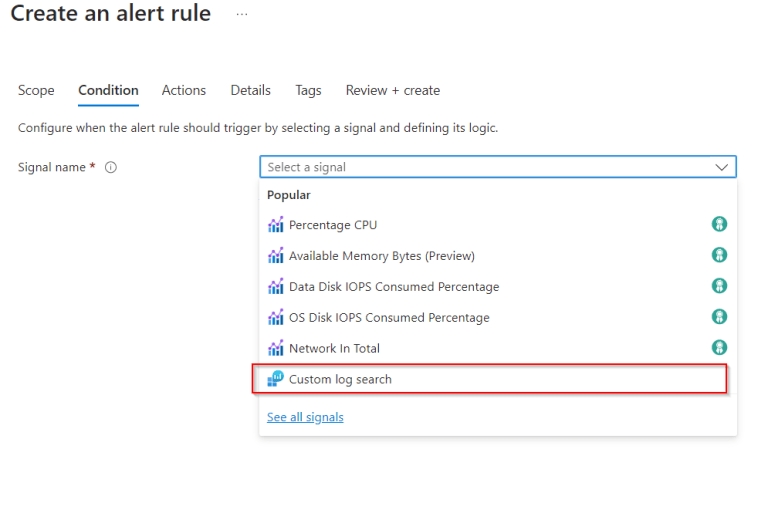 Create Shell Alert Create Azure Alert Using KQL Custom Search – TheSleepyAdmins