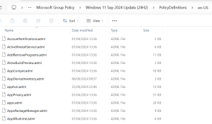 Updating Group Policy Administrative Templates (ADMX) – TheSleepyAdmins